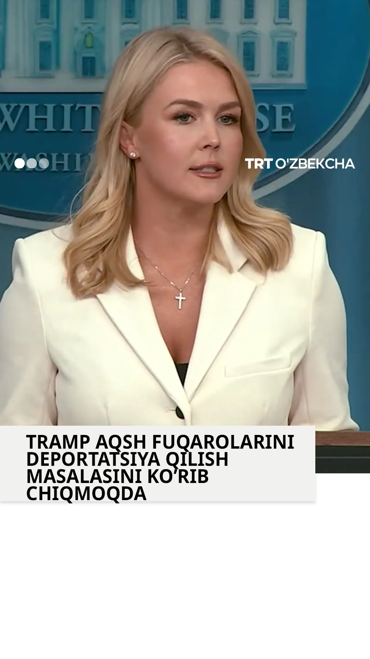 Tramp AQSh fuqarolarini deportatsiya qilishning qonuniy asoslarini o'rganmoqda